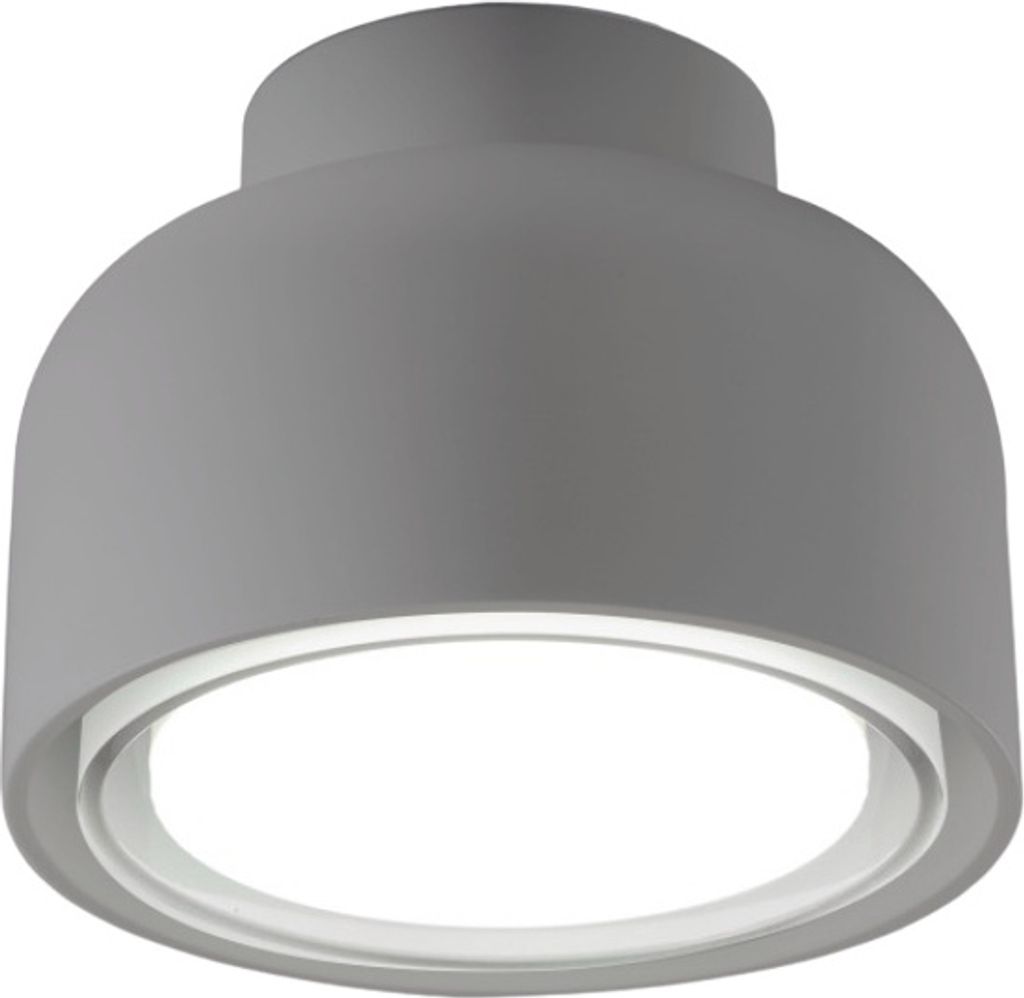 Nowoczesna lampa sufitowa BOTTONE z tytanu i aluminium Zdjęcie produktu 