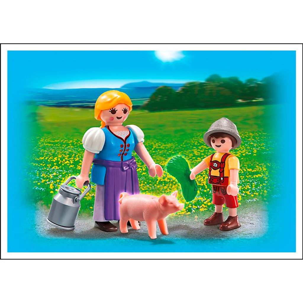 PLAYMOBIL 5514 - Duo Pack Bäuerin und Junge