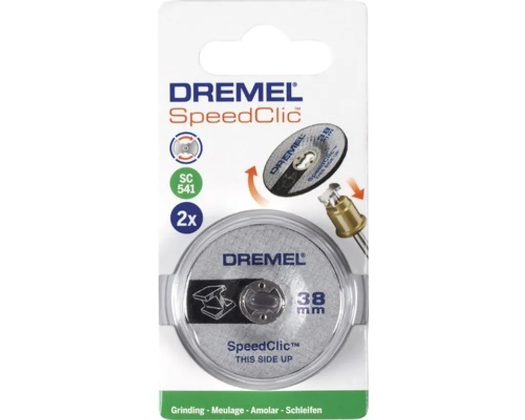 Disco Molatore Professionale Dremel SC541 EZ SpeedClic V 38mm - 23
