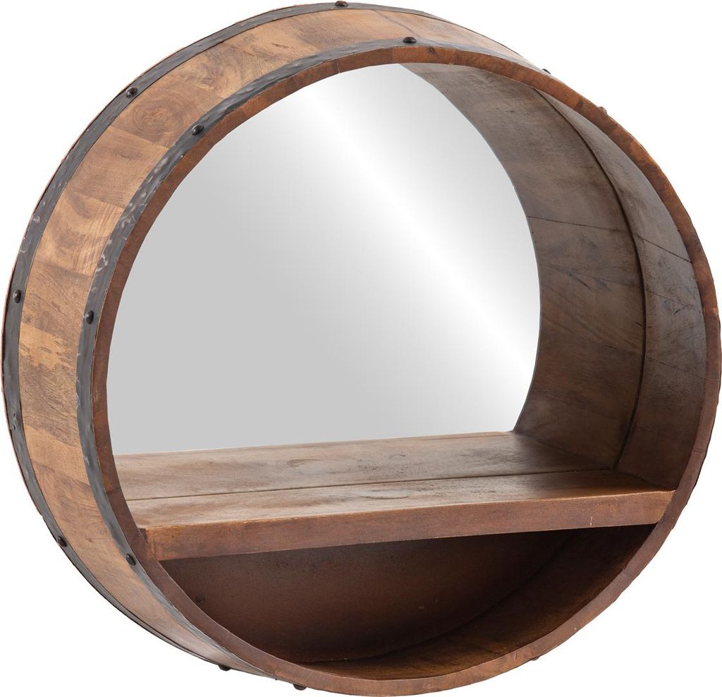 Badspiegel Barrel