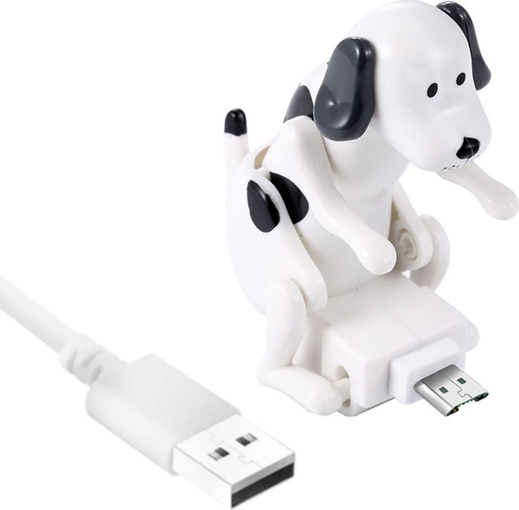 Lustiges Ladekabel mit Hundemotiv, Stress abbauen, effizientes Schnellladen, Smart Chip, Typ-C/8-Pin/Micro-USB-Ladekabel