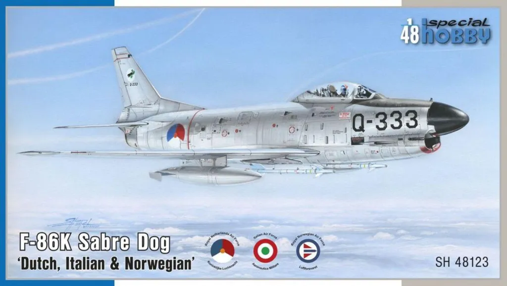 Kit Maquette F-86K 1:48 SH48123 : Montage Facilité et Détails Fidèles
