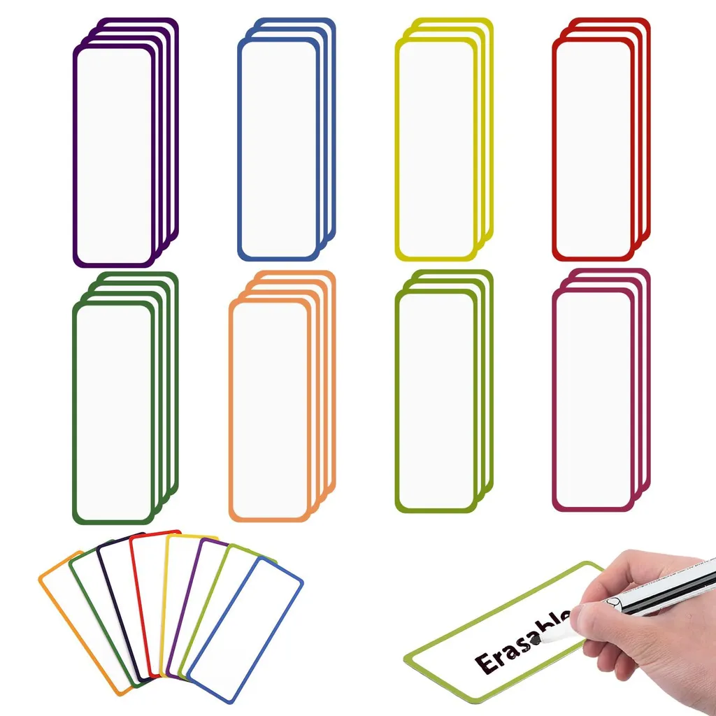 Étiquettes magnétiques réutilisables - Fini le gaspillage de papier (30 pcs)