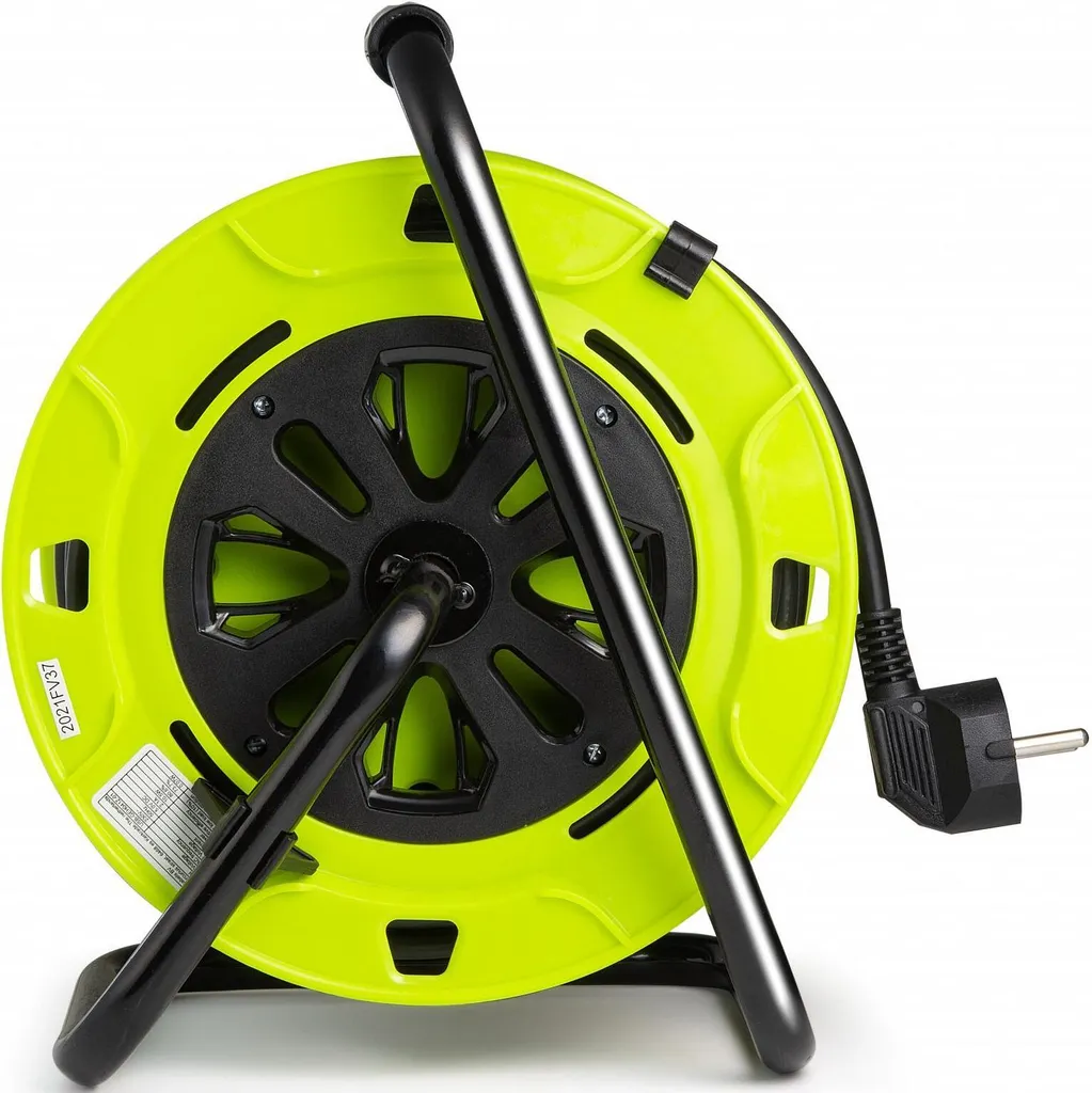 Allteq GXG-15UY Rallonge Électrique 15m Jaune 3 Prises 1,5mm² Intérieur