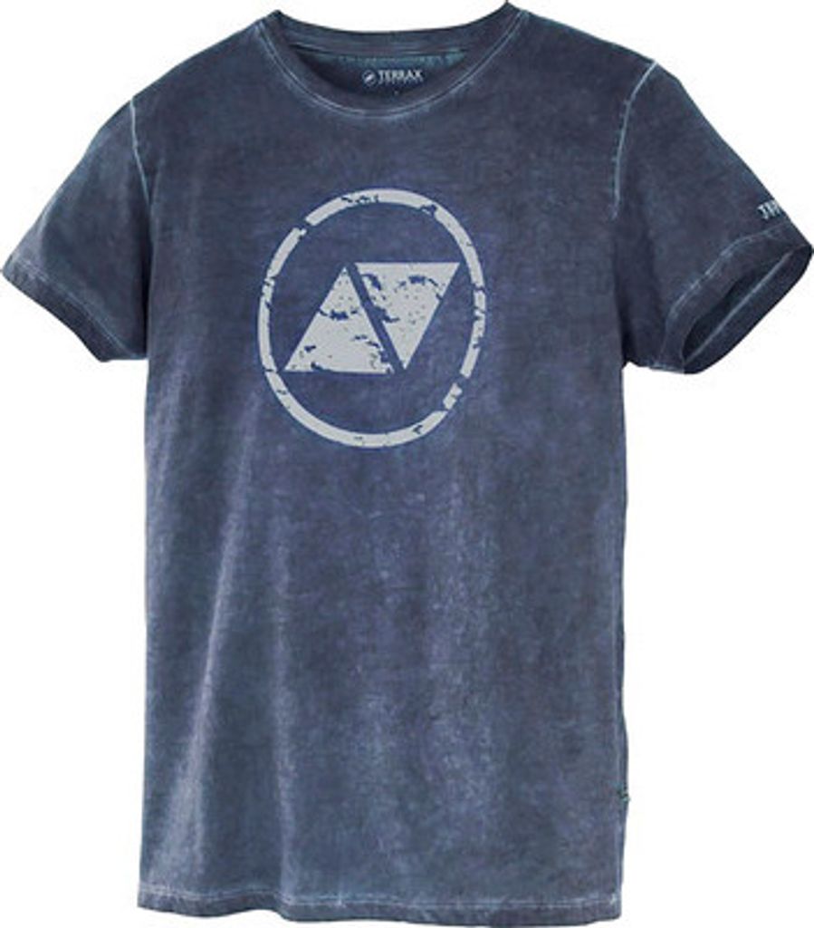 Kurzarmshirt TERRAX blau Gr. XL