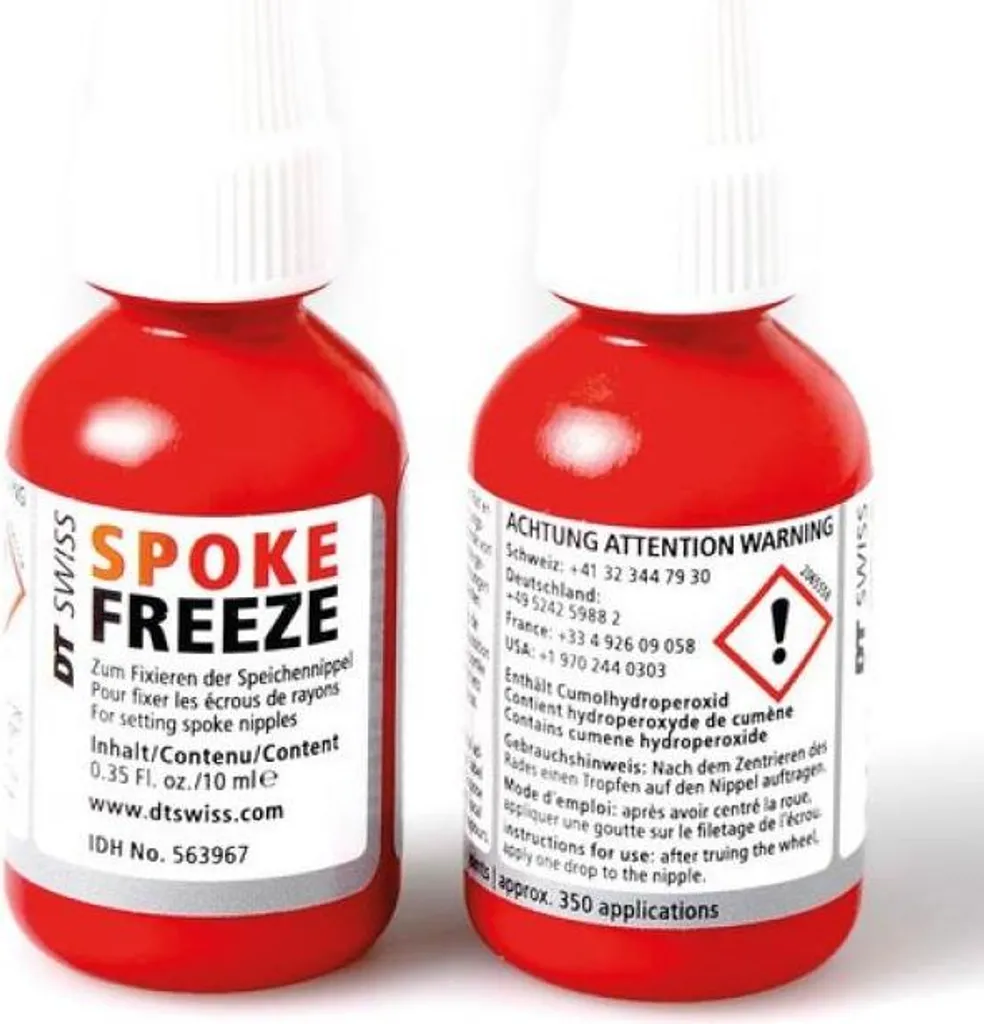 DT Swiss Spoke Freeze - Liquide de blocage haute résistance pour rayons