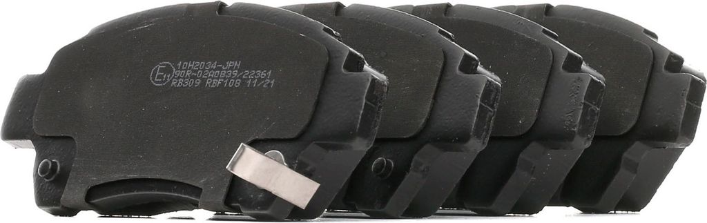 JPN Bremsbeläge Satz Vorne für TOYOTA Yaris Schrägheck (P1) 10H2034-JPN