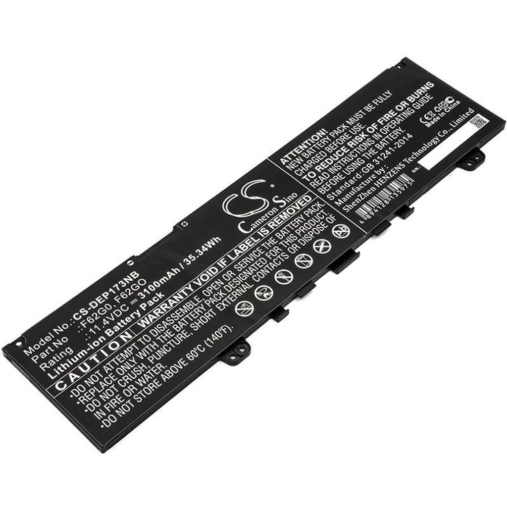 Akku für Dell Inspiron 13/VOSTRO 13/Inspiron 7373, 3100mAh, Li-Ion