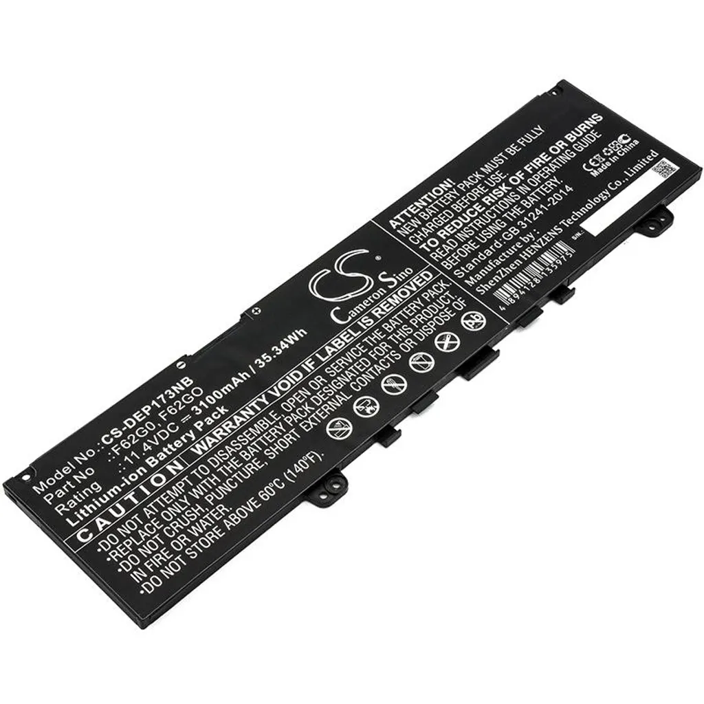 Batterie Dell Inspiron 13 et Vostro 13 - Li-Ion 3100mAh Haute Qualité