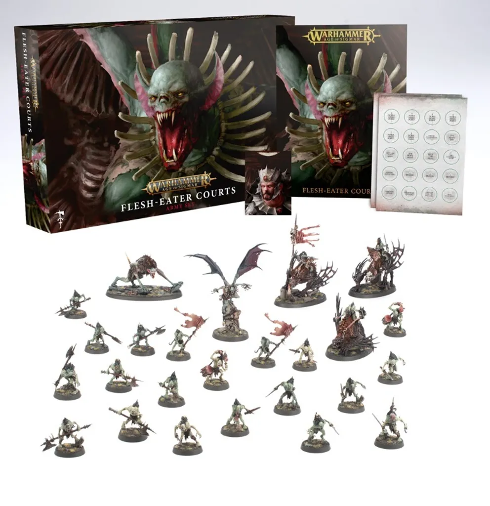 Warhammer Age of Sigmar : Flesh-Eater Courts Army Set en anglais