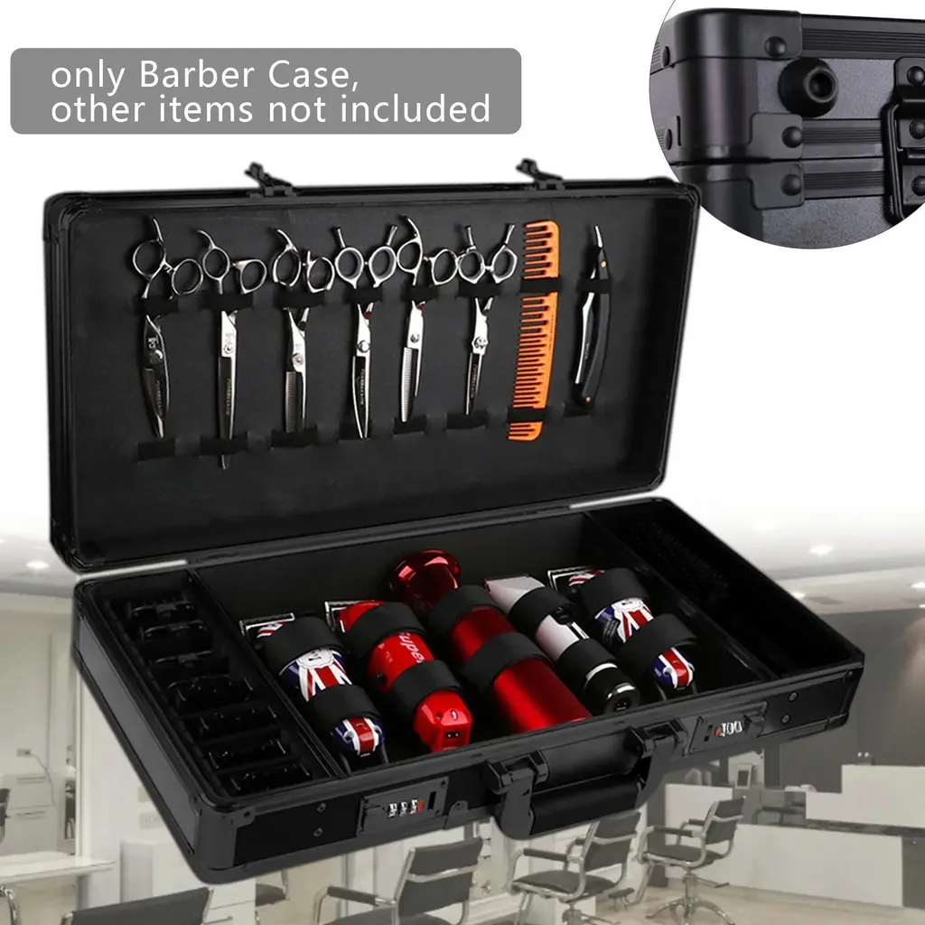 Mallette de Voyage pour Ciseaux et Outils Coiffeur - Sécurité Maximale