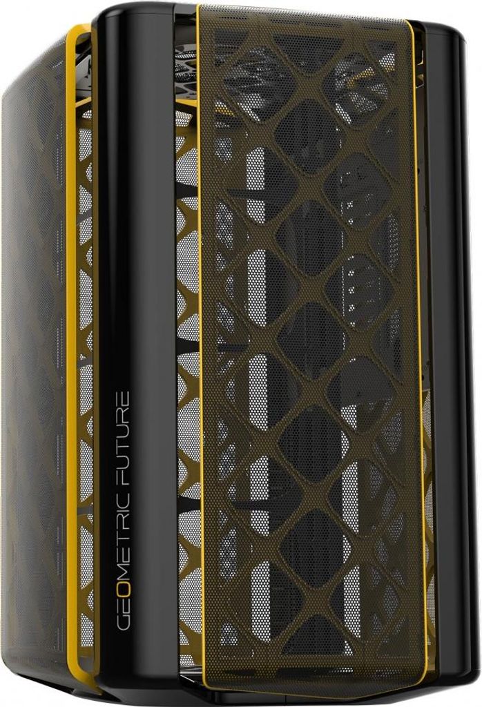 Geometric Future GEF-6974433740847 Geometric Future M2 THE ARK Gehäuse Mesh schwarz