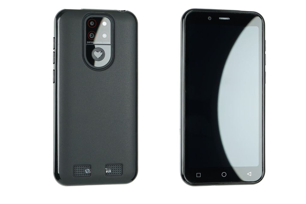 caseroxx Schutzhülle für Eporia Sart 5 ini in schwarz – Flexibles