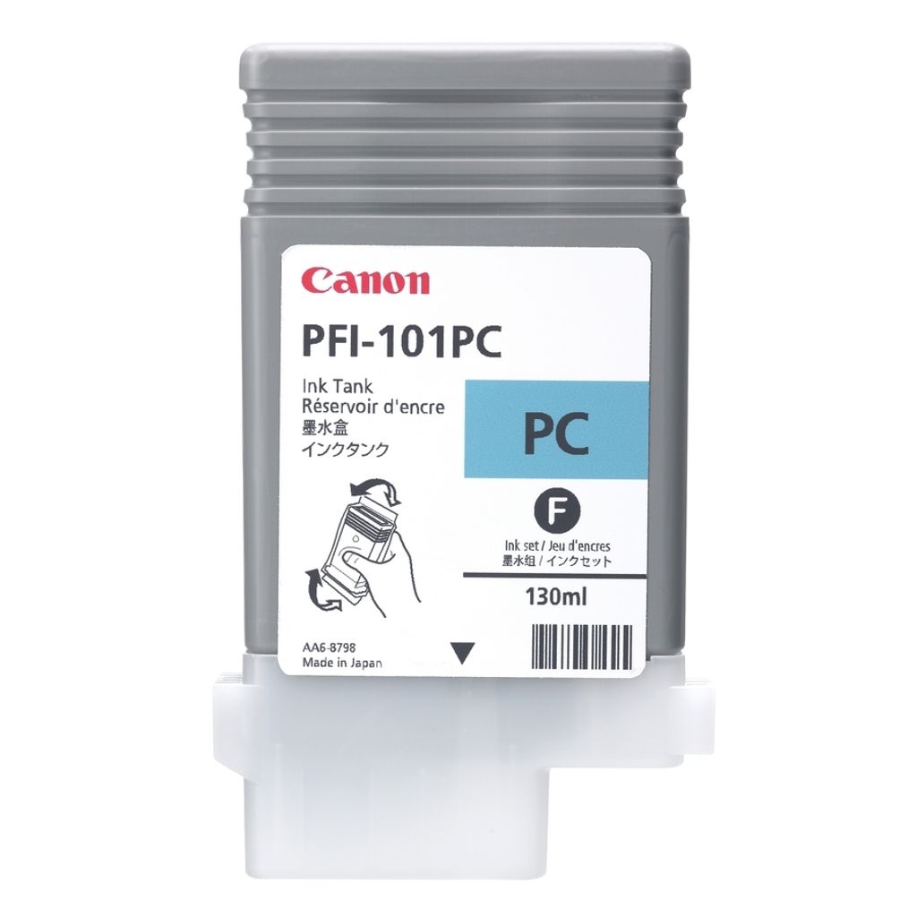 Canon PFI-101PC, Foto zyan, Tinte auf Farbstoffbasis, 130 Produktbild 