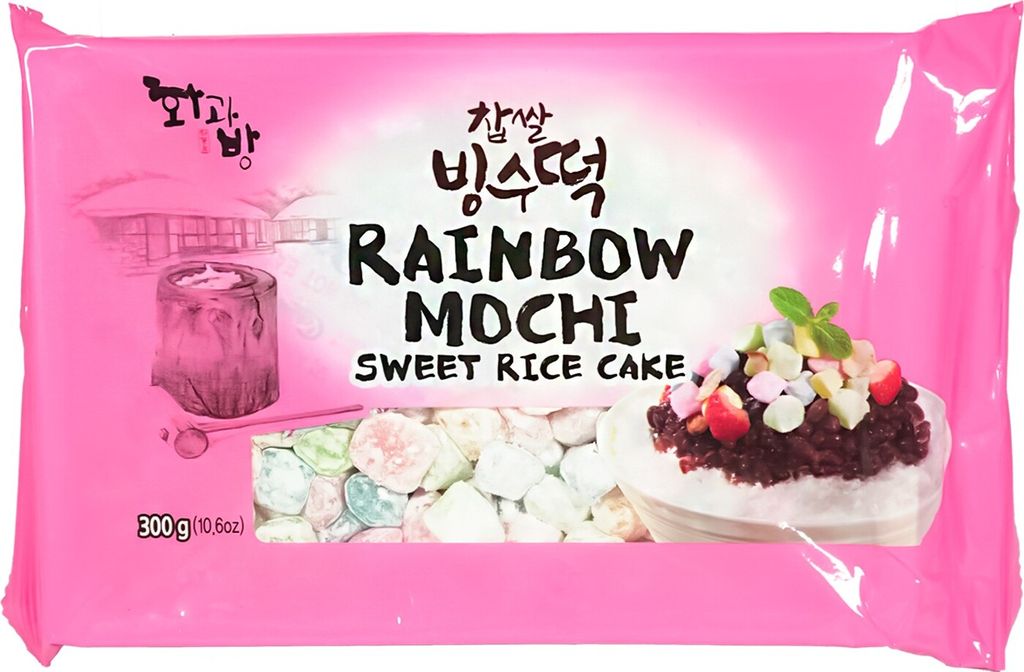 Hwagwabang Rainbow Mochi Sweet Rice Cake Mix 300g