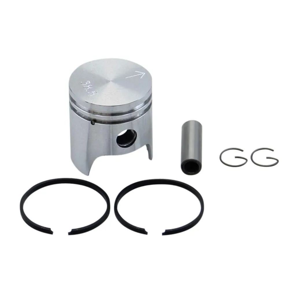 Piston 38,5mm haute compression pour Husqvarna Novolette 50ccm Alu