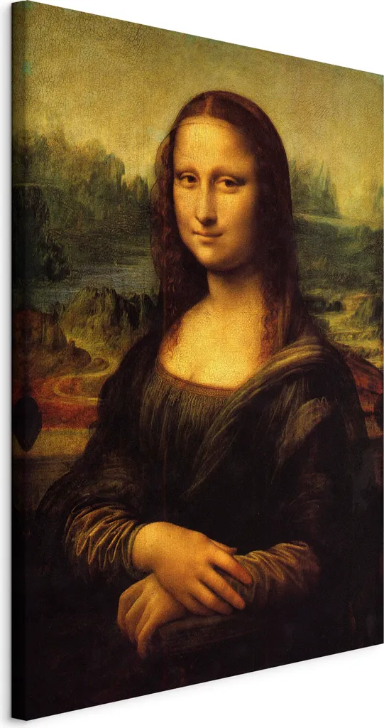 Compra Online Quadro Monna Lisa 40x60 - Offerta Riproduzione su Tela
