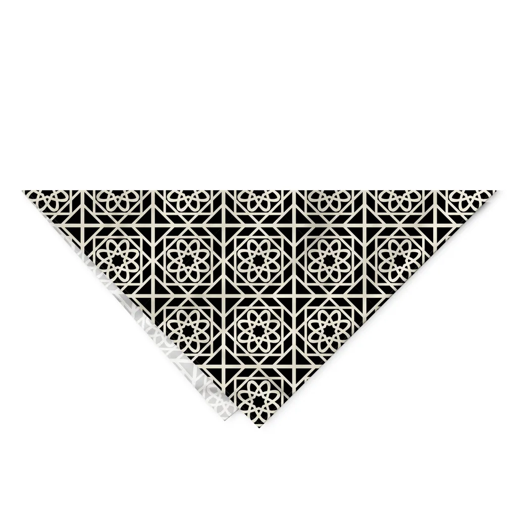 Foulard per Animali ABAKUHAUS - Stile Marocchino Grigio Antracite 55cm - 2