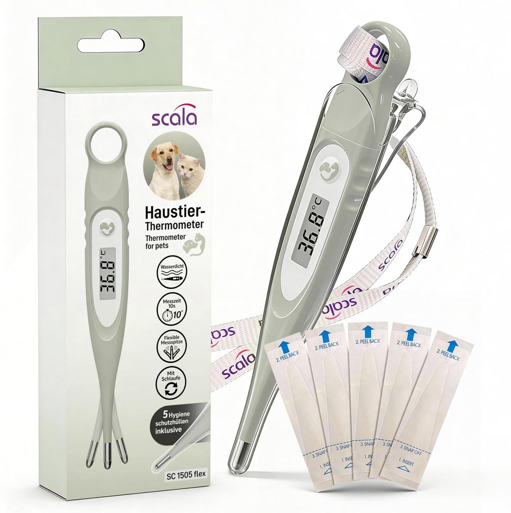 Thermomètre flexible pour animaux de compagnie Scala SC Image du produit 