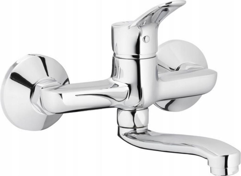 Waschtischbatterie Wandmontage Chrom Waschtischbatterie Morris