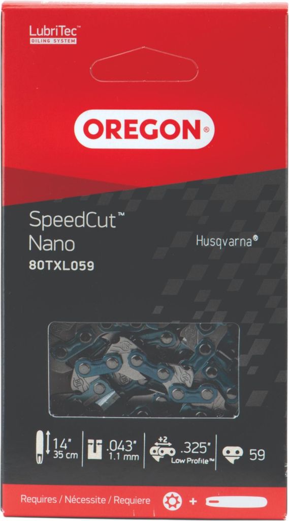 Oregon SpeedCut Nano Chaîne de tronçonneuse 35 cm .325" 1,1 Image du produit 