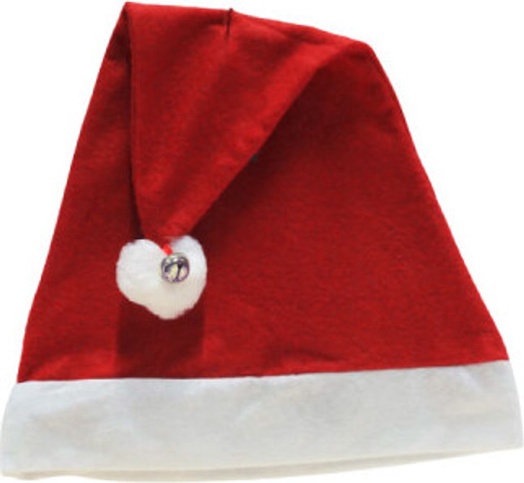 Weihnachtsmütze mit Glöckchen 30x40cm Produktbild 