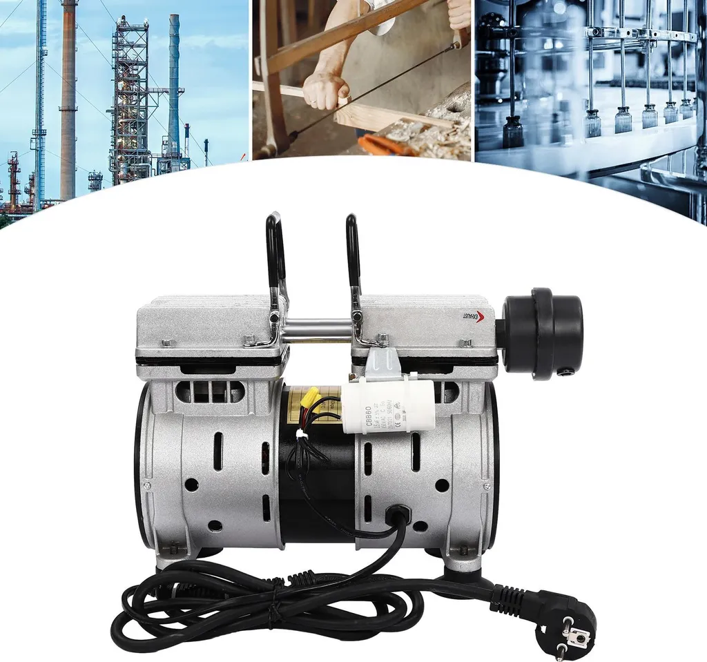 Pompe à vide sans huile XHX400A2 550W 220V 1400 tr/min Filetage G1/4