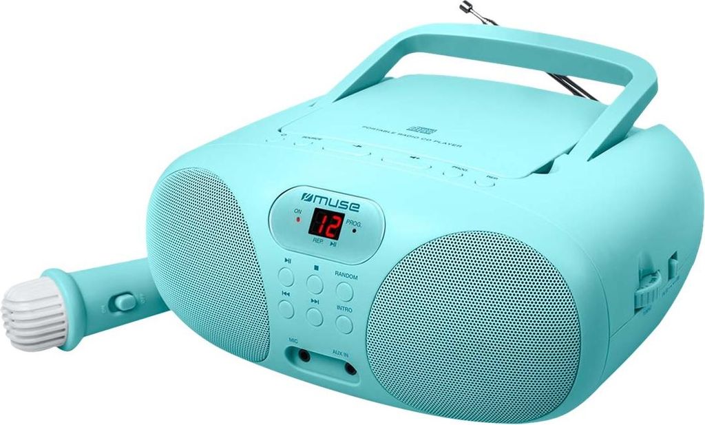 Muse | Lecteur CD portable avec radio Sing-A-Long | MD-203 Image du produit 