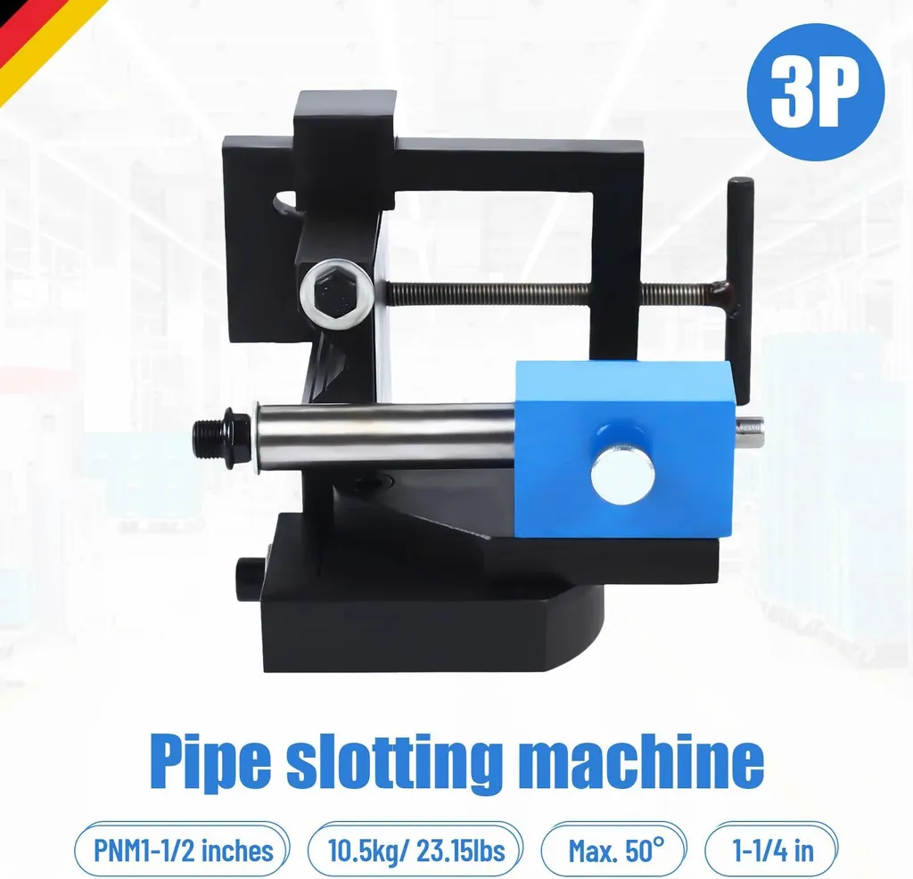 Décocheuse de tubes Ø 19-76 mm PNM1-1/2 orientable 50° double axe bleu - 7