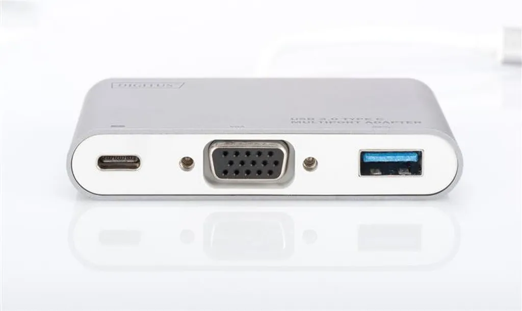 DIGITUS Adaptateur Multiport USB 3.0 vers VGA Blanc - Haute Résolution - 2