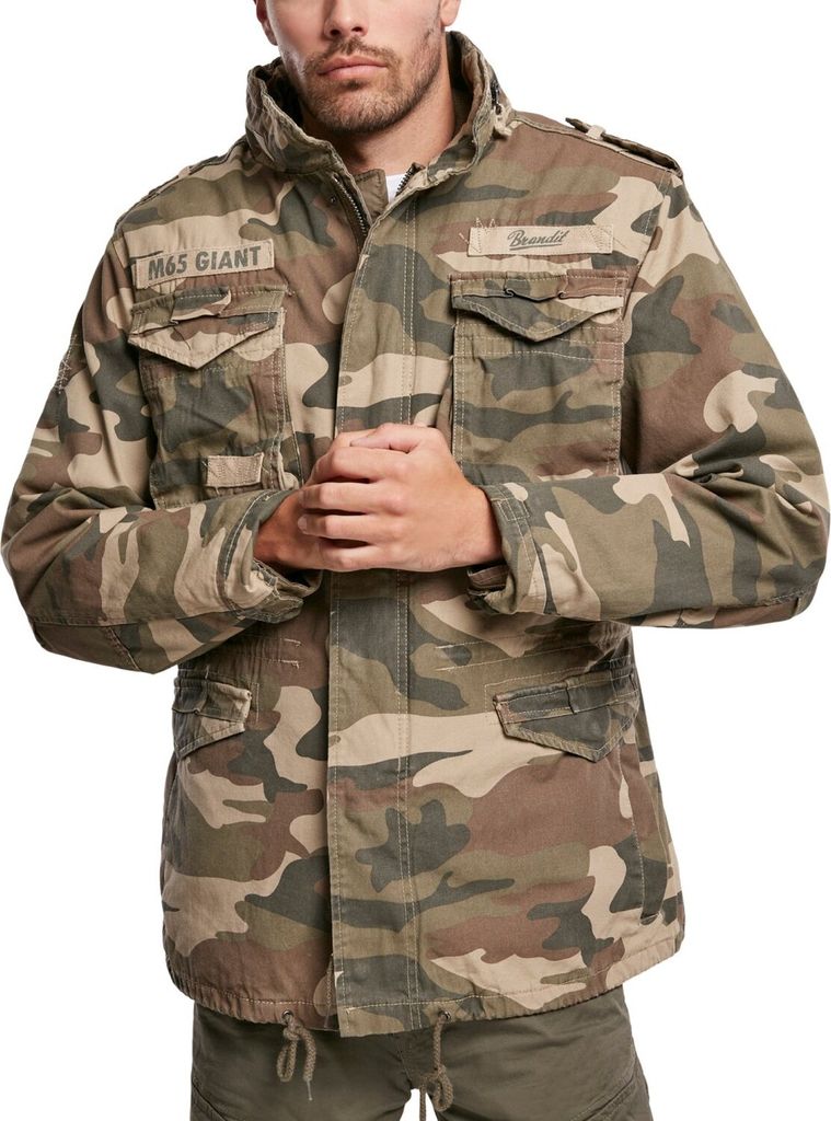 BRANDIT M65 Giant Jacke light woodland, M