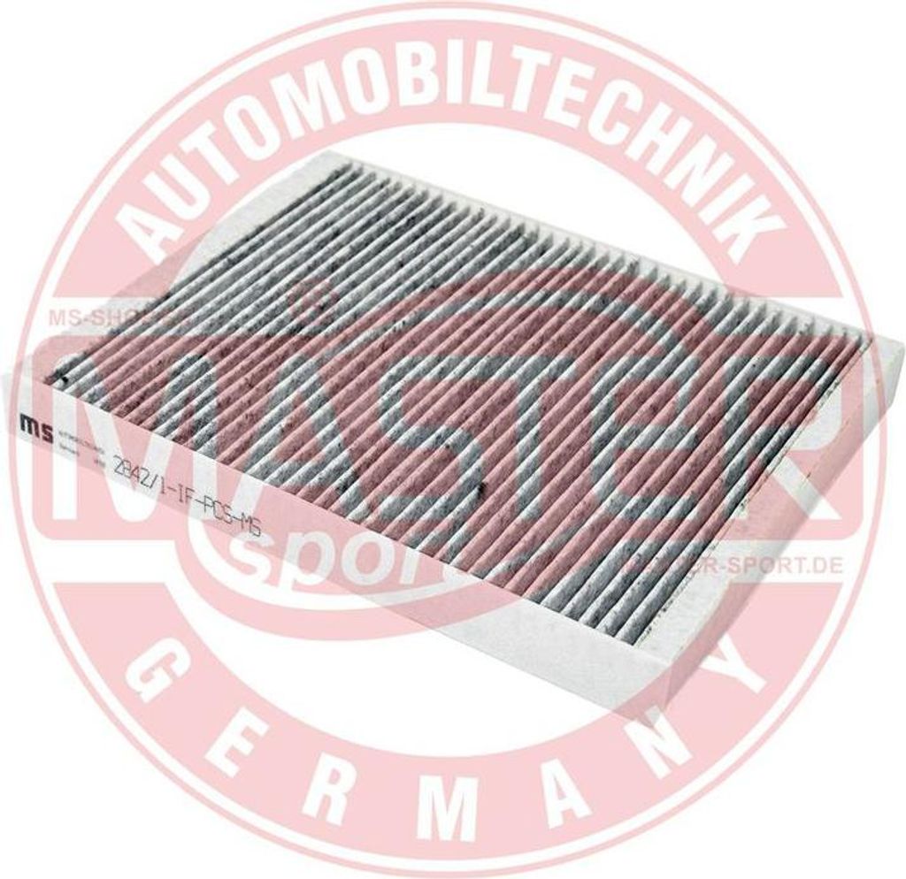 MASTER-SPORT GERMANY 2842/1-IF-PCS-MS Innenraumluftfilter OE 95557221910 kompatibel mit Transporter VI, Caravelle VI, Transporter V, Touareg, Multi...