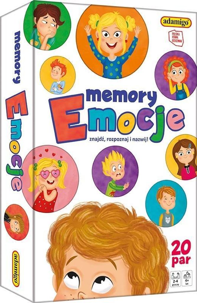 ADAMIGO Emotions Memory-Spiel Adamigo 07660