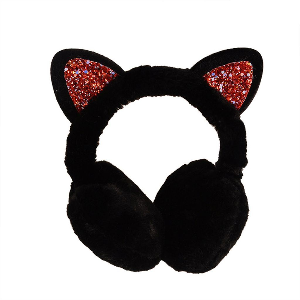 Ohrenschützer Hautfreundliche Katzenohren Design Plüsch Produktbild 