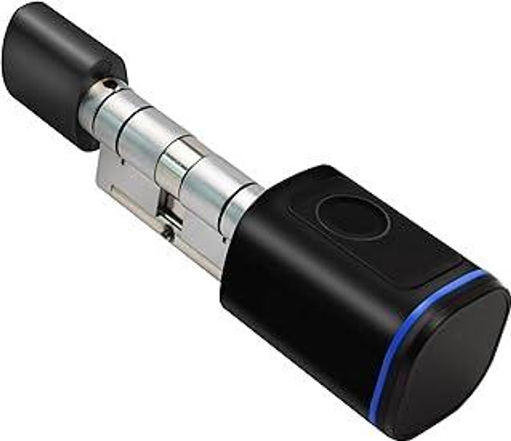 Türschloss Fingerabdruck, Smart Türschloss mit Fingerabdruck, Fingerabdruck-IC-Karte, Schlüssel, App, Haushalt, intelligente elektronische Schl...