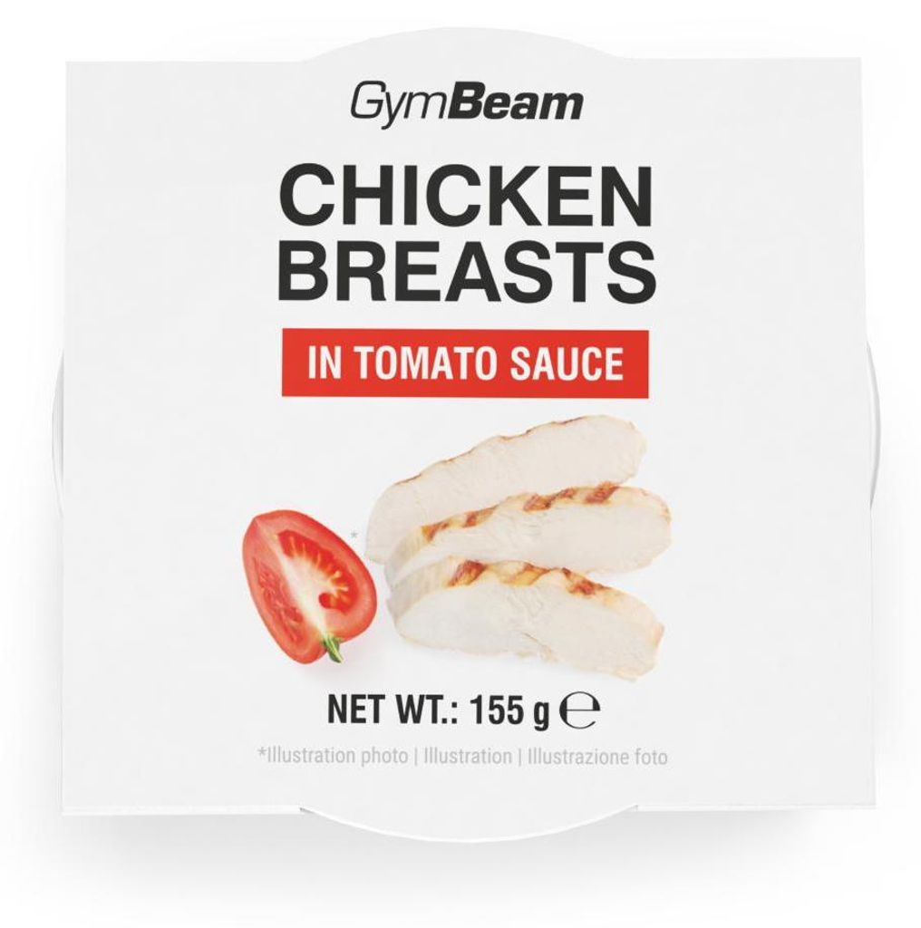GymBeam - Hähnchenbrust in Tomatensoße, 155 g