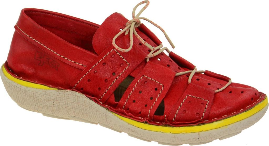 Eject Komfort Schnürschuhe Fixe Herren 31373831383835 Rot 40 EU