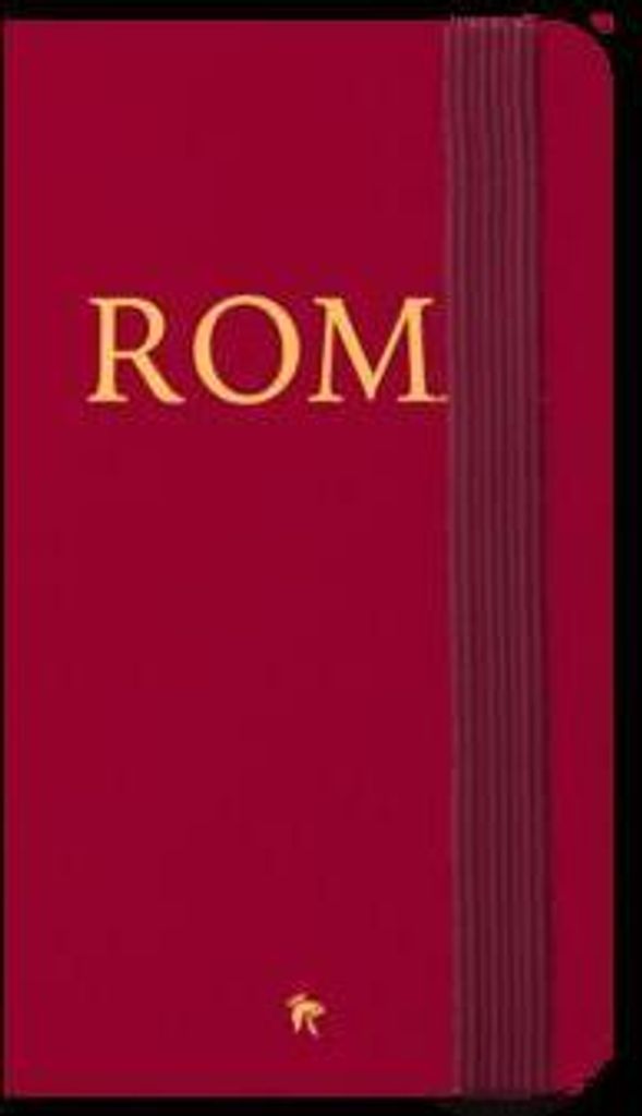 Notizbuch Roma Pocketformat mit 32 Fotografien, Anekdoten und Übersichtskarte