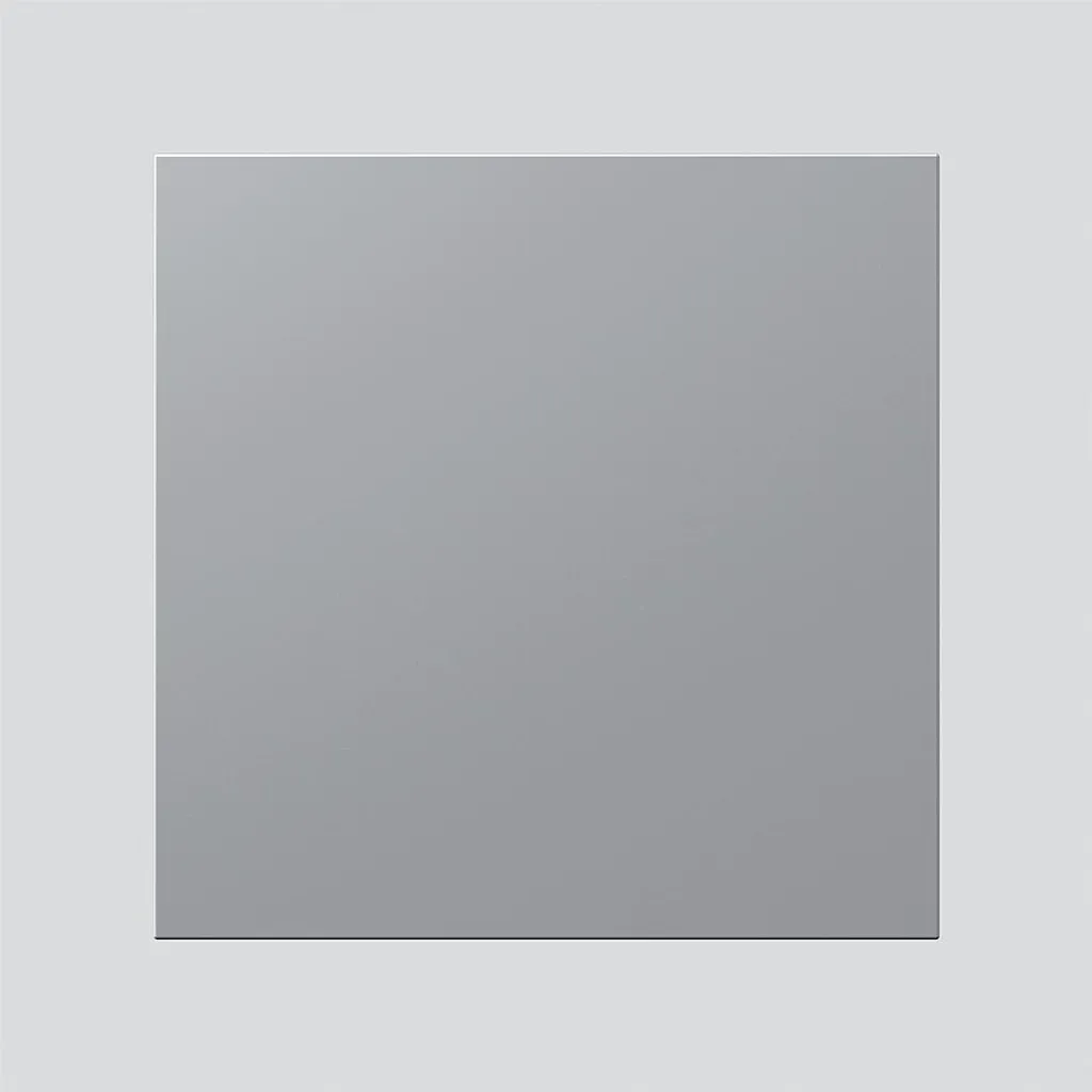 Siedle BM 611-0 SM Plaque de Montage Argent 99x99mm (200016941-01)