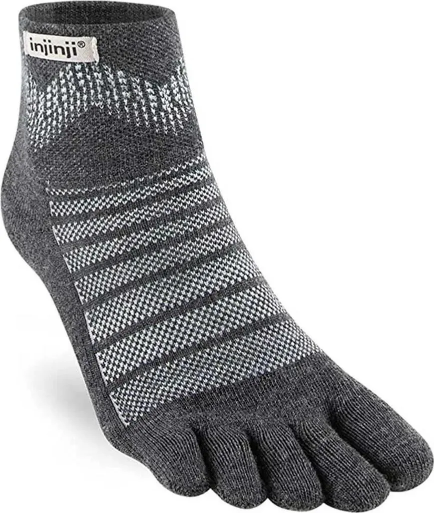 Injinji Outdoor Laine Chaussettes à Doigts Anti-Ampoules et Confort 44
