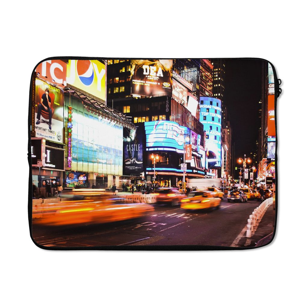 MuchoWow® Laptop Hülle 17 Zoll Laptoptasche New York - Produktbild 
