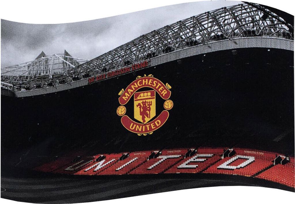 Manchester United FC - Fahne "Old Trafford" TA12207 (91 cm Produktbild 