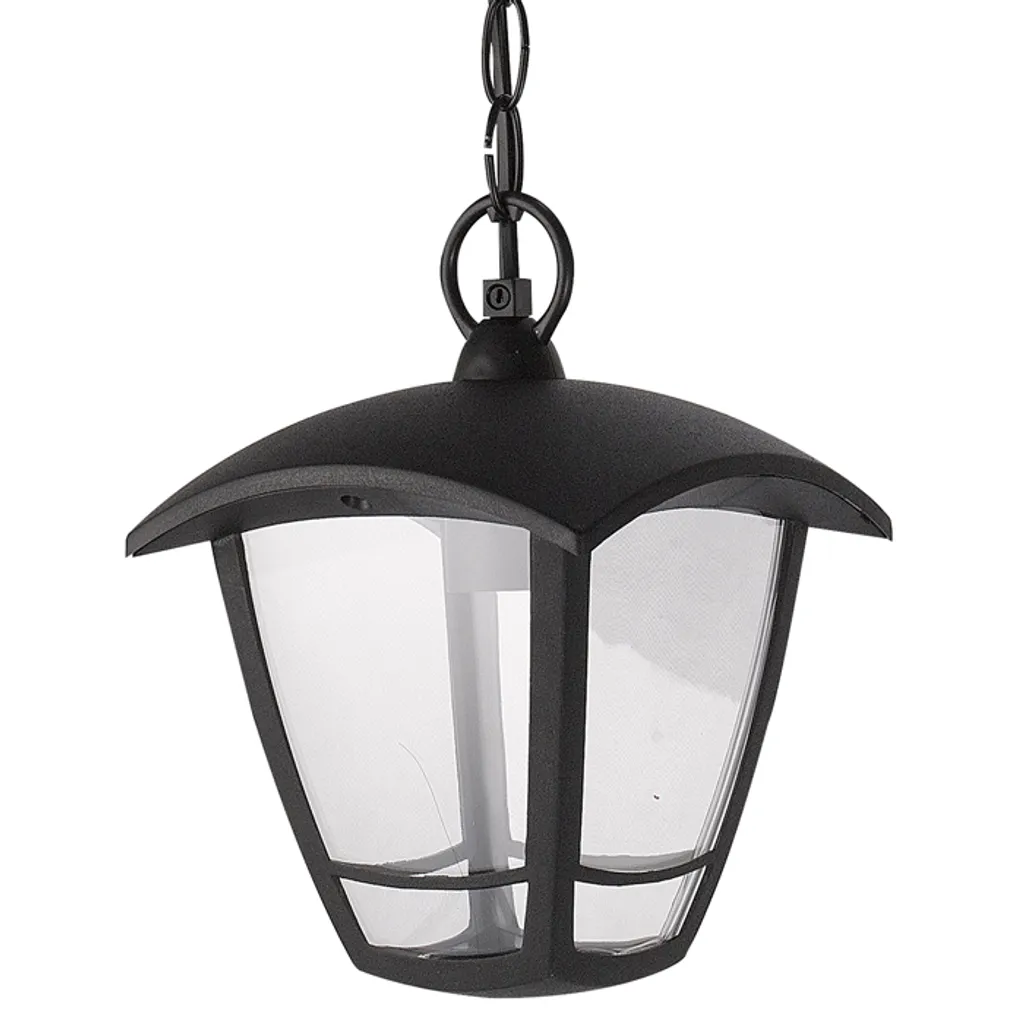 Applique Murale Extérieure 8W Noire Verona Étanche Économe et Durable