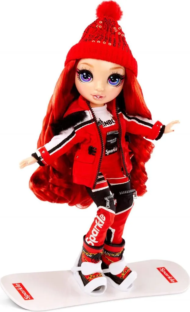 Poupée Rainbow High Ruby Anderson Hiver : Jouet Robuste et Multi-Accessoires - 8