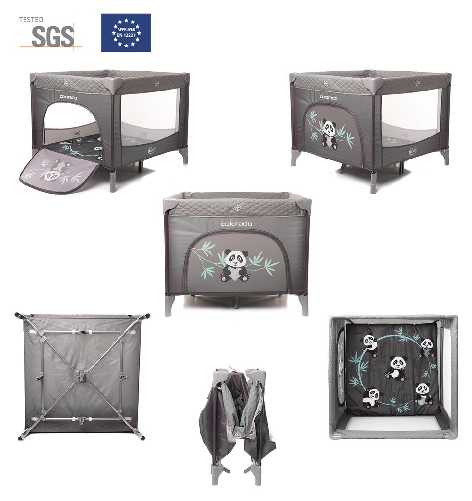 4Baby | Playpen - Box - Pieghevole con ingresso laterale - Immagine del prodotto 