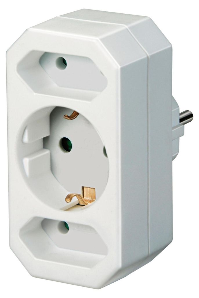 Brennenstuhl Elektronik Adaptér Euro zástrčka 2 s Obrázok produktu 