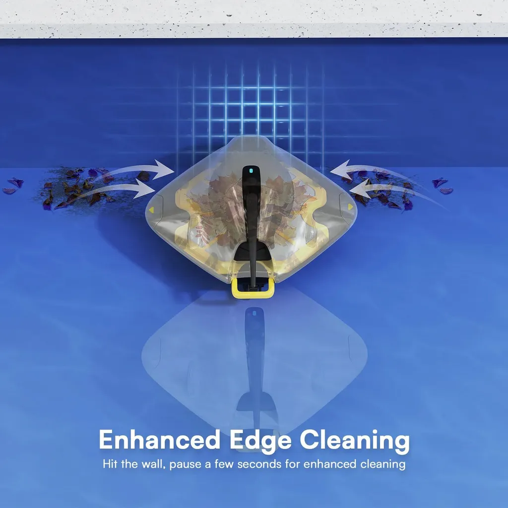Robot de piscine S2 Ultra Blanc - Autonomie 70 min et Étanchéité IPX8 - 4