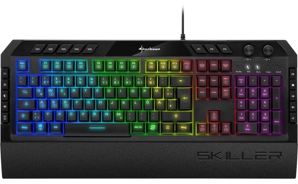 Sharkoon 4044951020461 Sharkoon Tastatur Skiller SGK5 Productafbeelding 