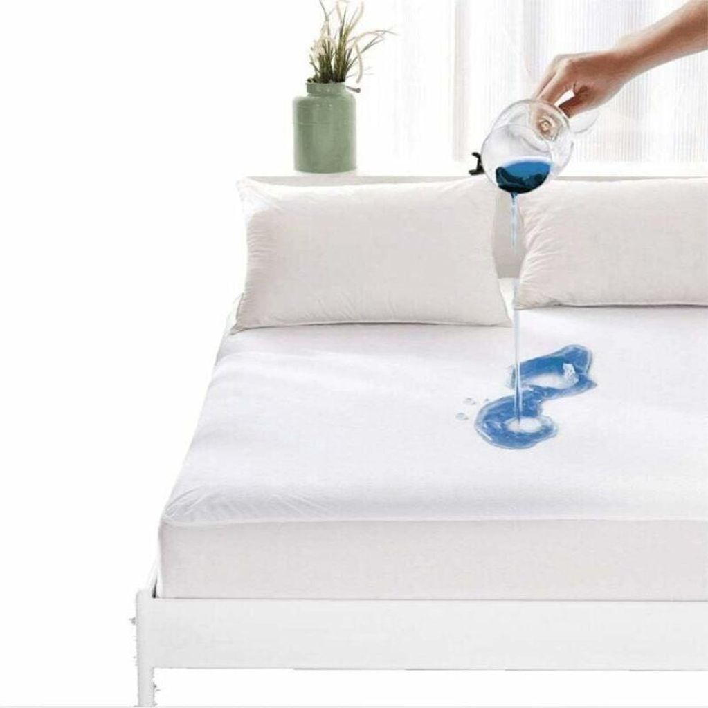 Matratzenschoner - Maße 160x200cm - wasserdichte Matratzenauflage - Matratzenschutz - antiallergisch gegen Hausstaubmilben und Schimmel - atmungsa...