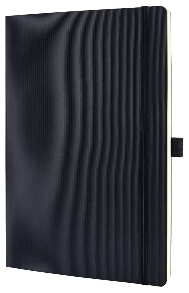 SIGEL CO308 Notizbuch Conceptum, Softcover, ca. A4, dotted, schwarz, 194 S.
